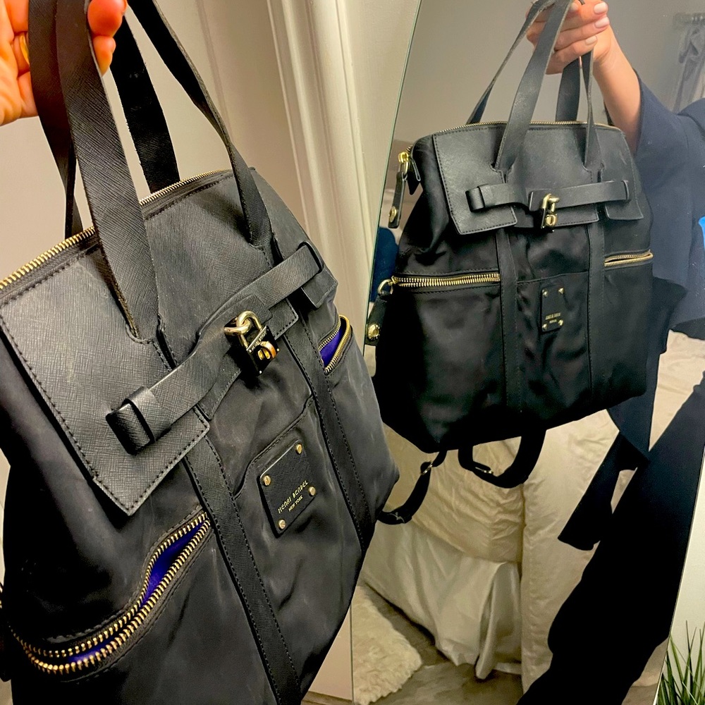 Henri Bendel FULL SIZE JetSetter purse/ backpack